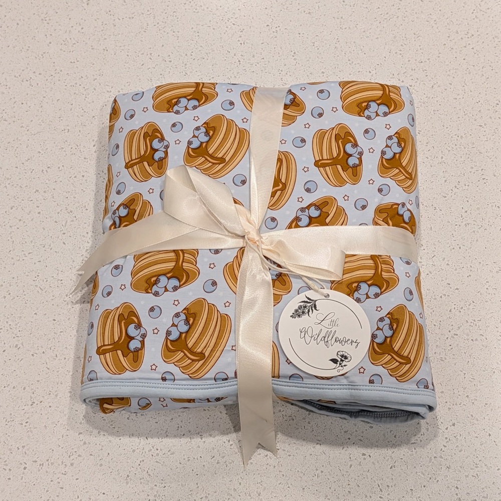Double Layer Bamboo Blanket-  Pancake Patterned